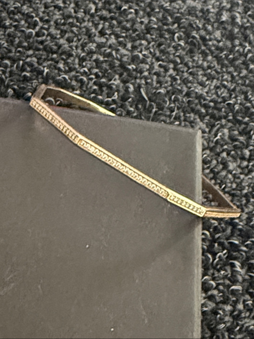 Kendra Scott Gold Slim Pave Hinged Bangle Bracelet